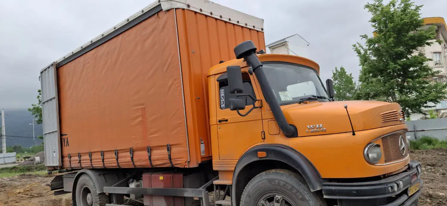 بنز تک باری مسقف ریلی|خودرو سنگین|قزوین, |دیوار