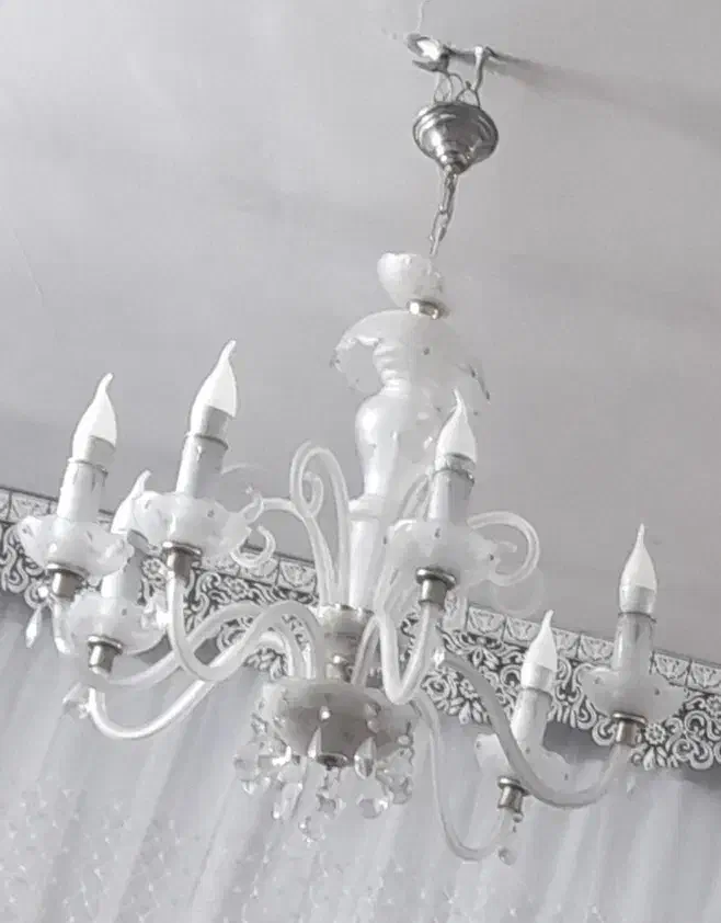 لوستر|لوستر و چراغ آویز|اصفهان, رهنان|دیوار