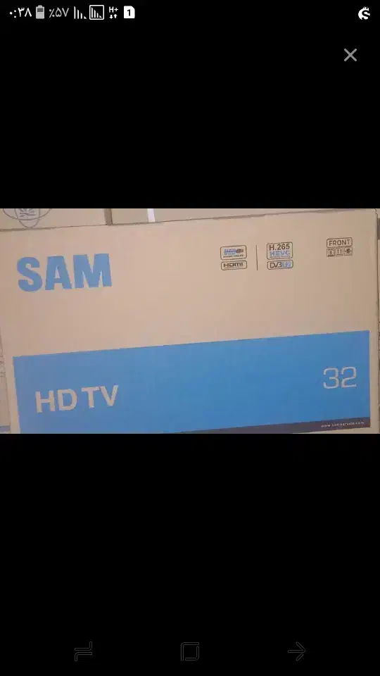 تلویزیون سام ۳۲اینچ|تلویزیون و پروژکتور|لالجین, |دیوار