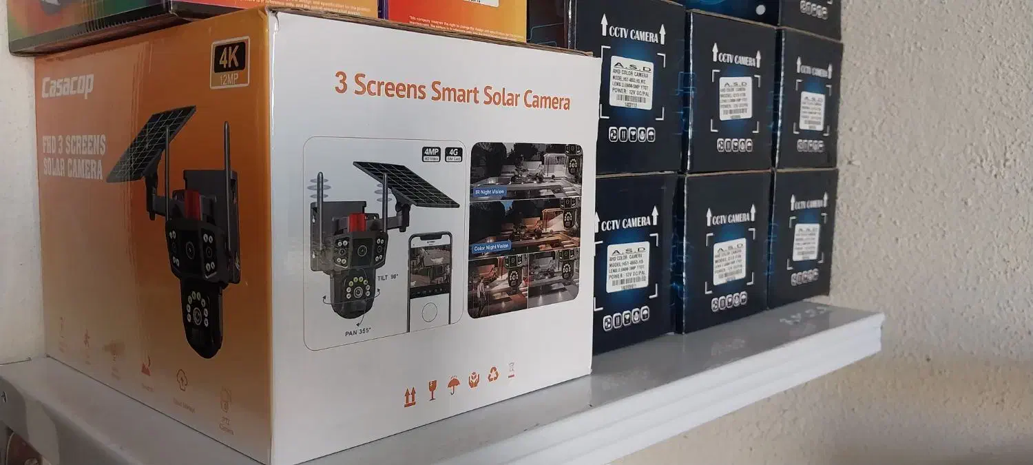 دوربین دو لنز سیم کارتی بدون نیاز به برق|دوربین مداربسته|شیراز, زند|دیوار