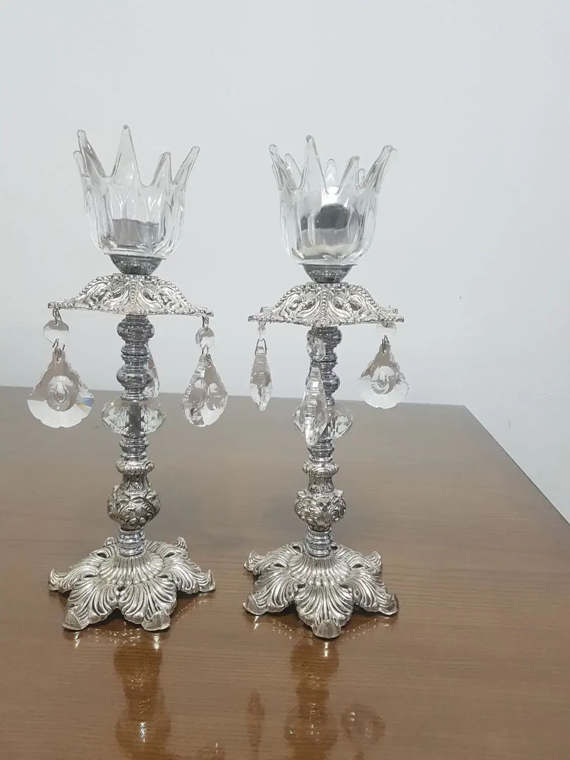 شمعدان تمام آلیاژ رنگ ثابت|صنایع دستی و سایر لوازم تزئینی|رشت, سعدی (تختی)|دیوار