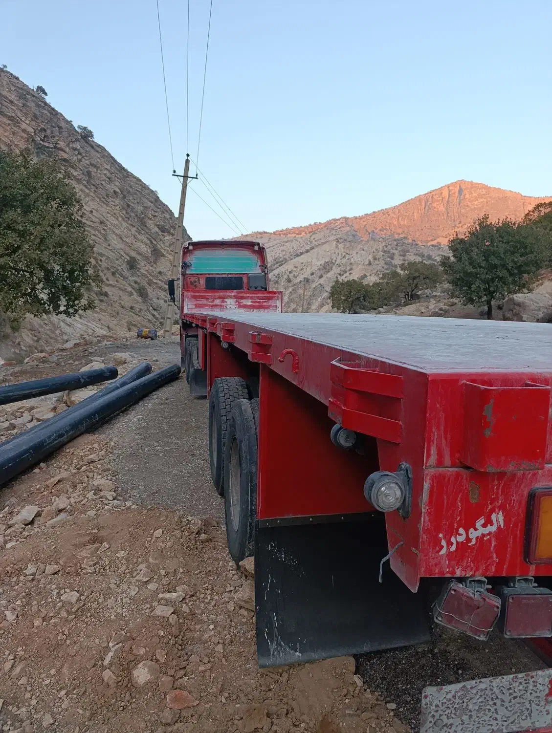 فروش تریلی دو کاره سنگی تجاری|خودرو سنگین|الیگودرز, |دیوار