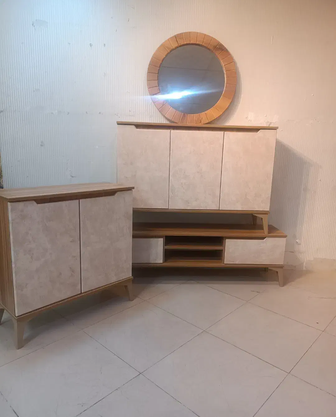 ست کامل فقط ۷۷۰۰ واسطه رو حذف کن|بوفه، ویترین، کنسول|رباطکریم, رباطکریم|دیوار