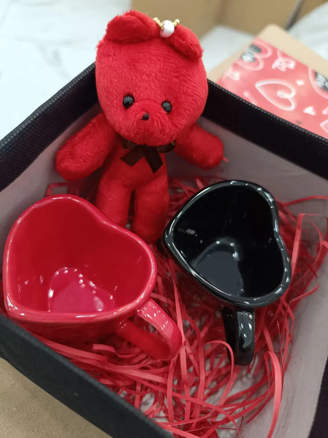 پک ولنتاین / قیمت تک و عمده / ست فنجان همراه عروسک|صنایع دستی و سایر لوازم تزئینی|تهران, لاله زار|دیوار