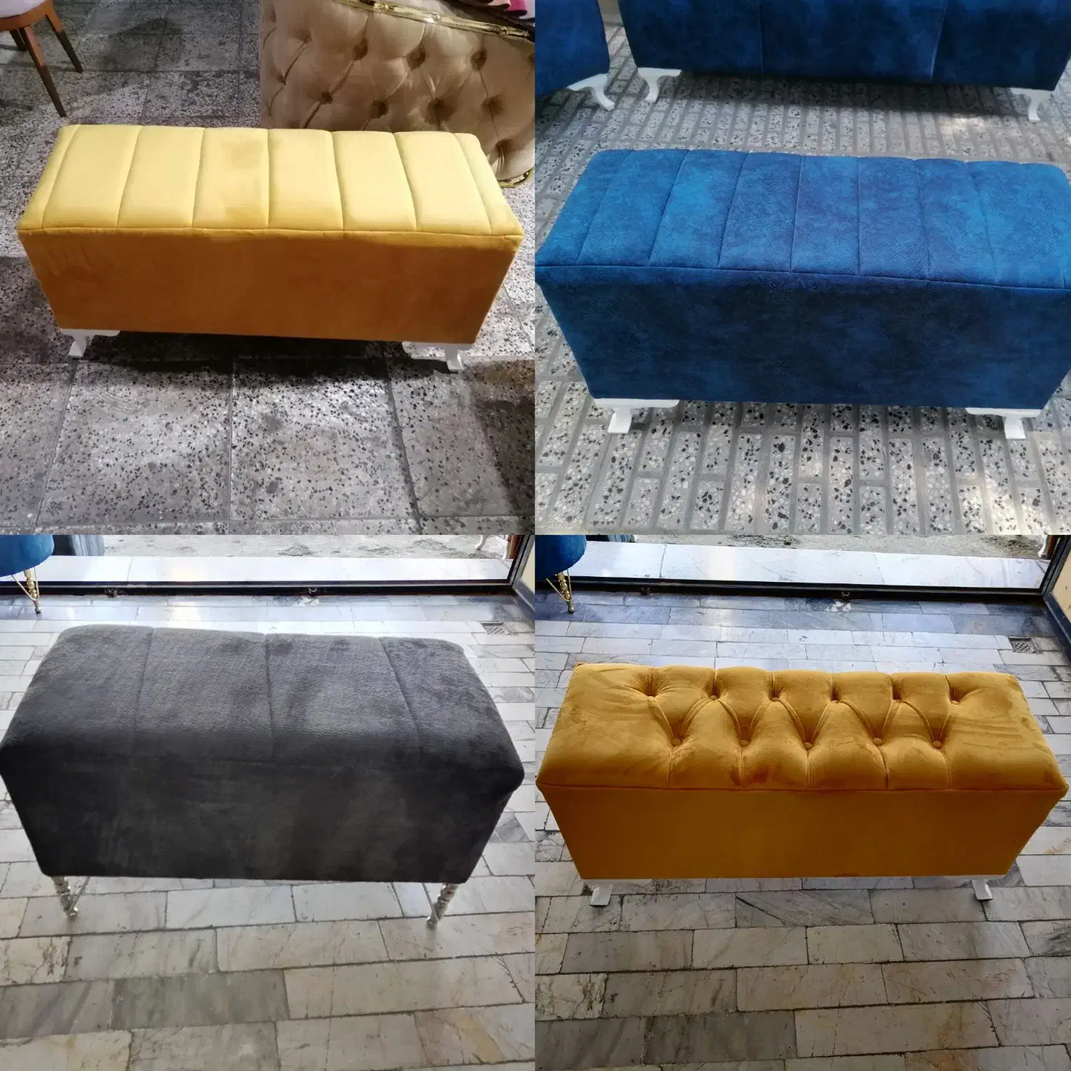 پاف نیمکت صندلی انتظار مبلمان شنتیا گرگان|صندلی و نیمکت|گرگان, |دیوار