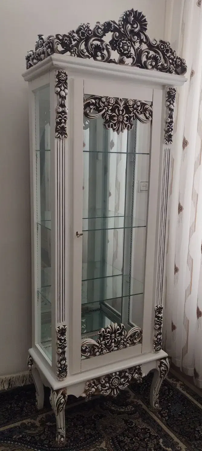 بوفه چوبی|بوفه، ویترین، کنسول|قائن, |دیوار