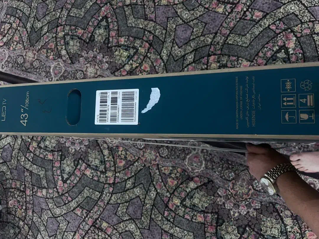 تلوزیون هایسنس ۴۳ اینچ|تلویزیون و پروژکتور|گرگان, |دیوار