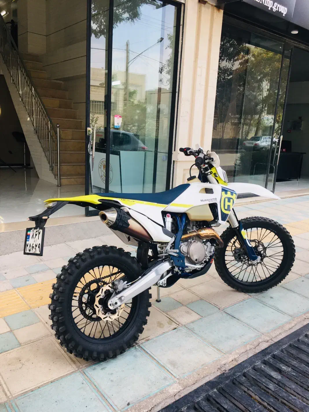 موتور تریل فلات طرح هاسکوارنا|موتورسیکلت|تهران, مشیریه|دیوار