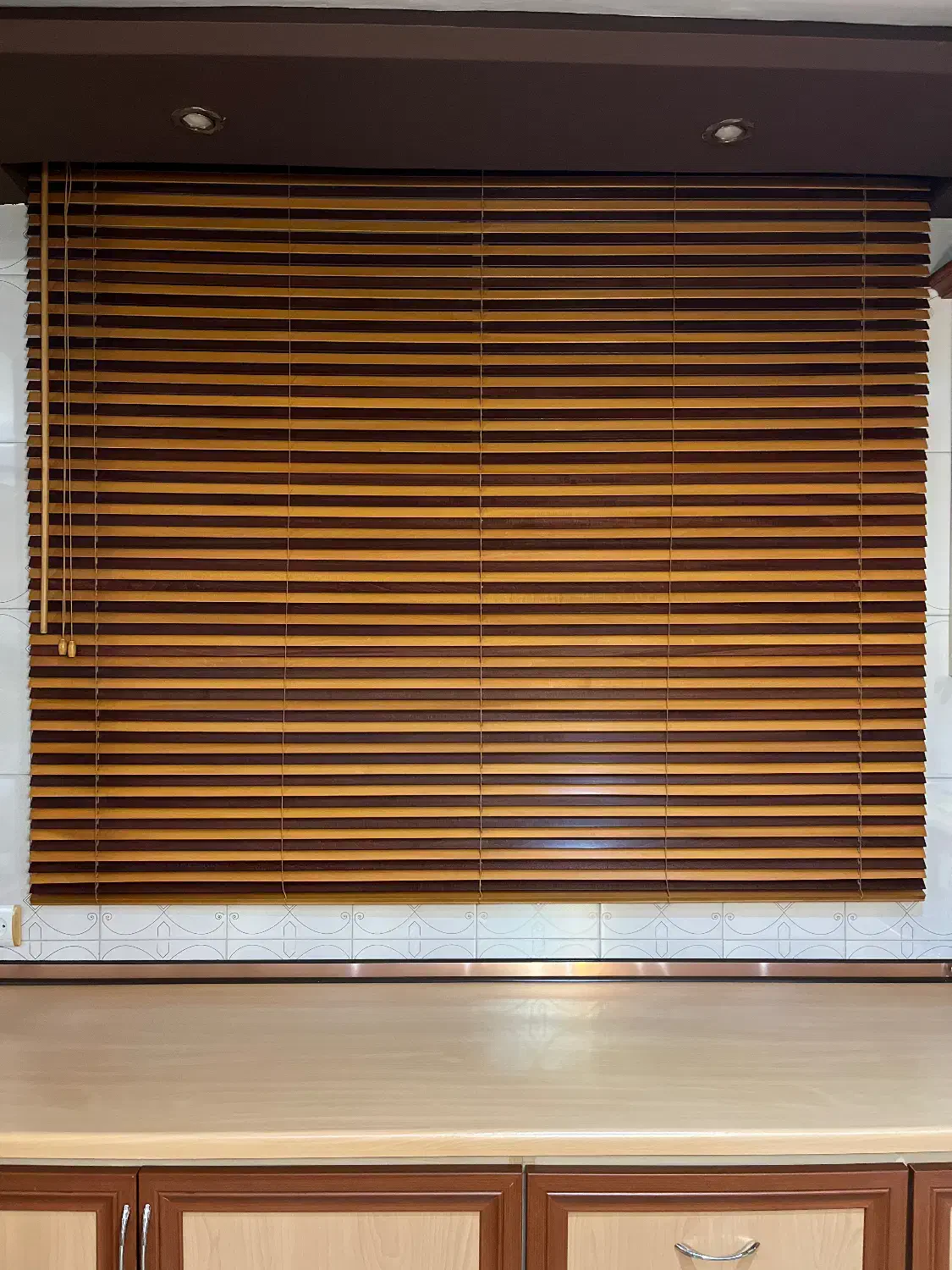 پرده کرکره ای چوبی|پرده، رانر، رومیزی|بندر انزلی, آذربایجان|دیوار