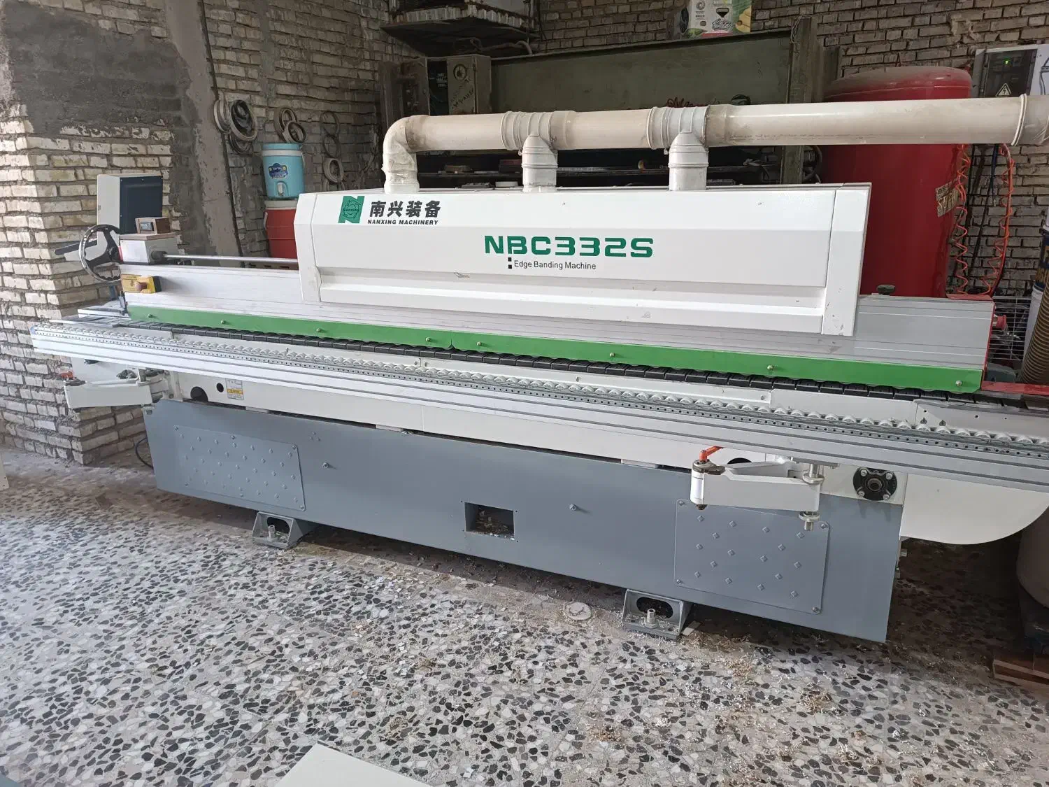 (کمد.جاکفشی‌) ‌درکارگاه لبه چسبان nb332|جاکفشی، کمد، دراور|فولادشهر, سایت صنعتی کاوه|دیوار