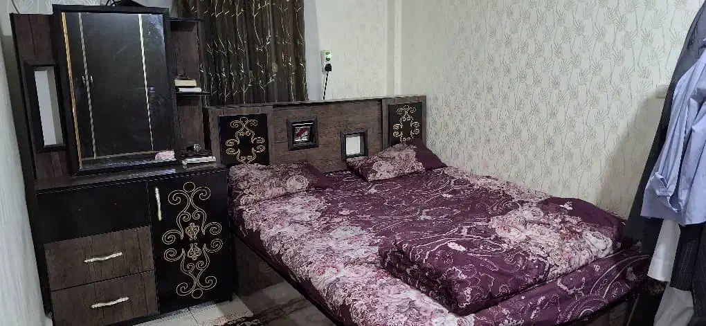 سرویس خواب دونفره|تخت و سرویس خواب|حمیدیه, |دیوار