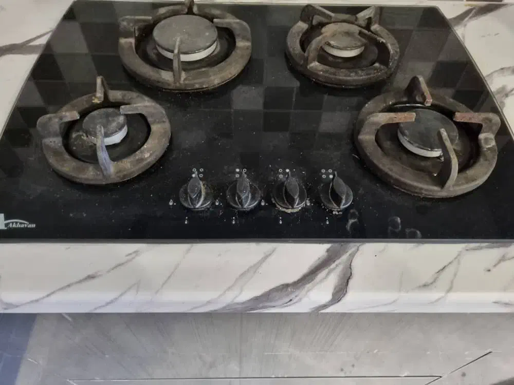 گاز چهار شعله اخوان|اجاق گاز و لوازم برقی پخت‌وپز|بهنمیر, |دیوار