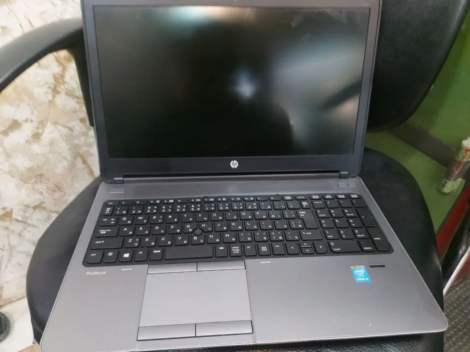 لب تاپ hp مشکی|رایانه همراه|مراغه, |دیوار