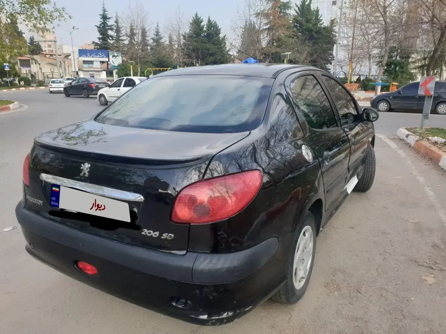 206 sd v8|خودرو سواری و وانت|ساری, |دیوار