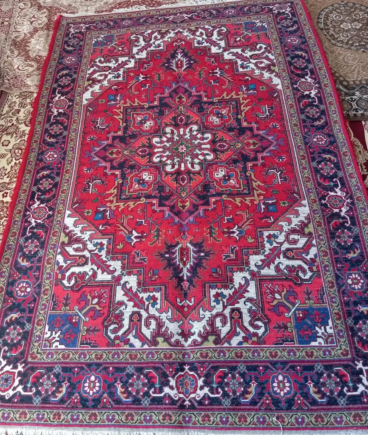 یک جفت فرش شش متری|فرش|باسمنج, |دیوار