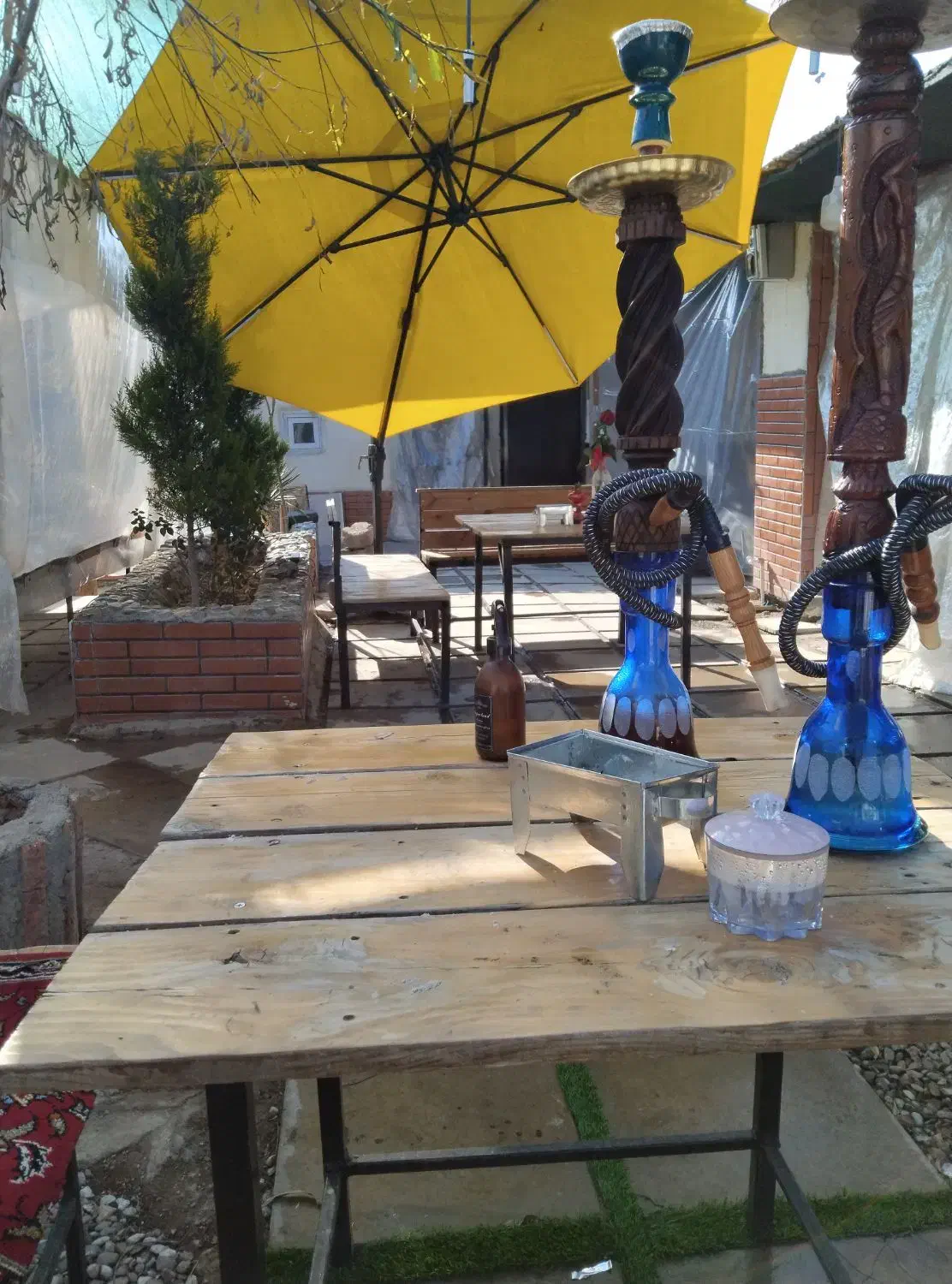 قلیان های طعم دار چوبی|کافی‌شاپ و رستوران|باغستان, |دیوار