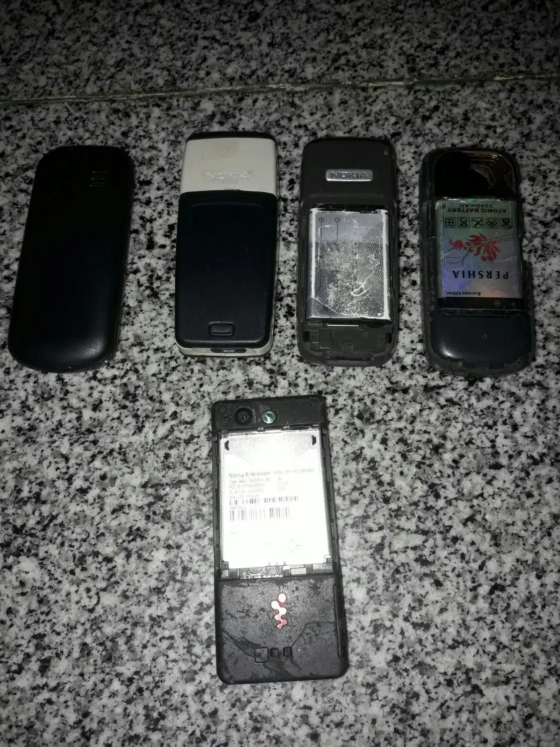 ۵عدد گوشی ساده نوکیا وسونی اریکسون|موبایل|همدان, |دیوار