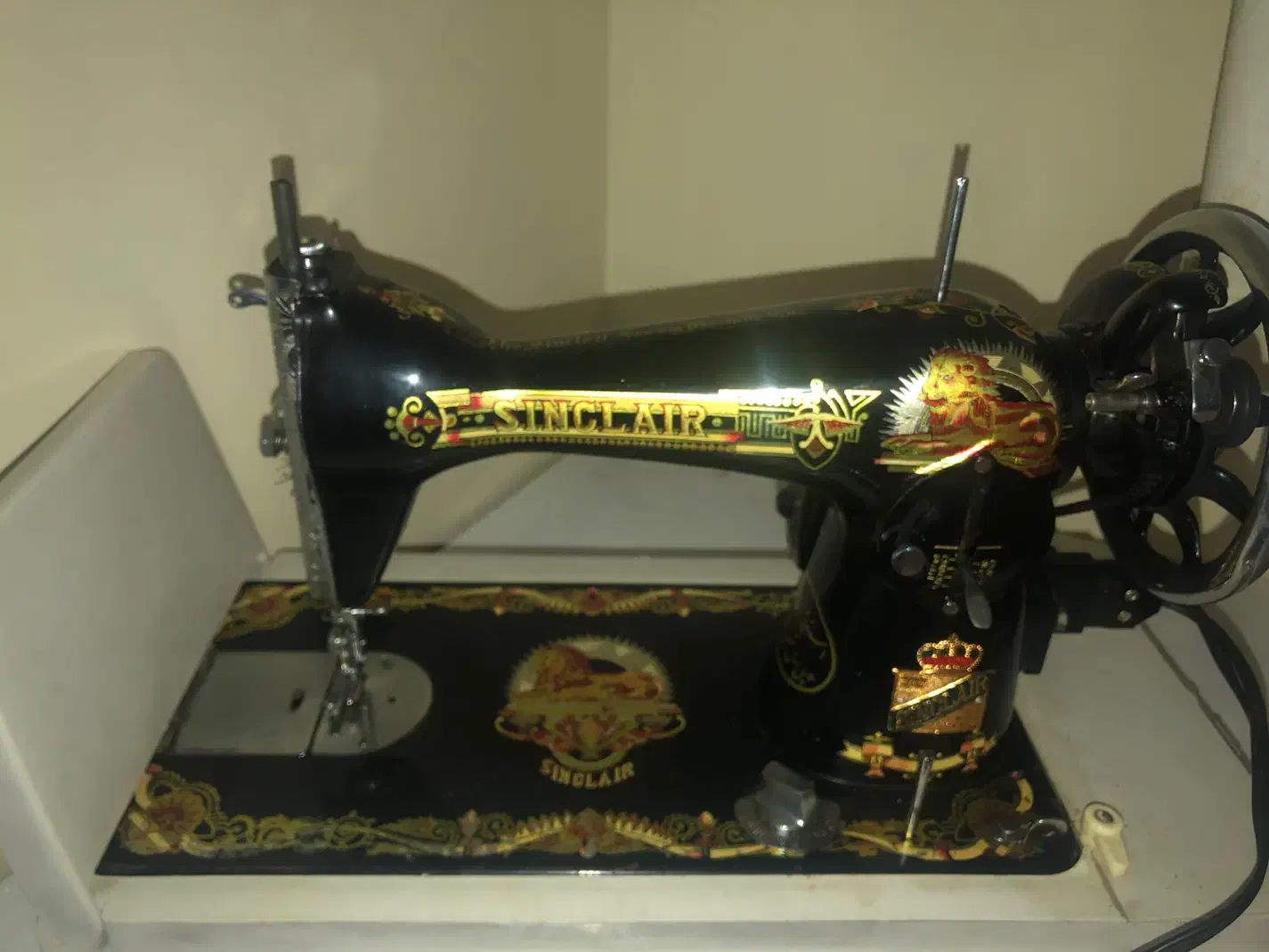 چرخ خیاط اصل ژاپن قدیمی|چرخ خیاطی و ریسندگی|فردیس, شهرک ناز|دیوار