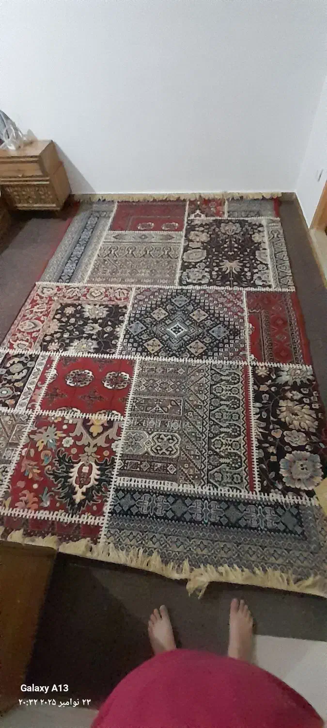 گلیم فرش گبه نونو|گلیم، جاجیم، گبه|علیآباد کتول, |دیوار