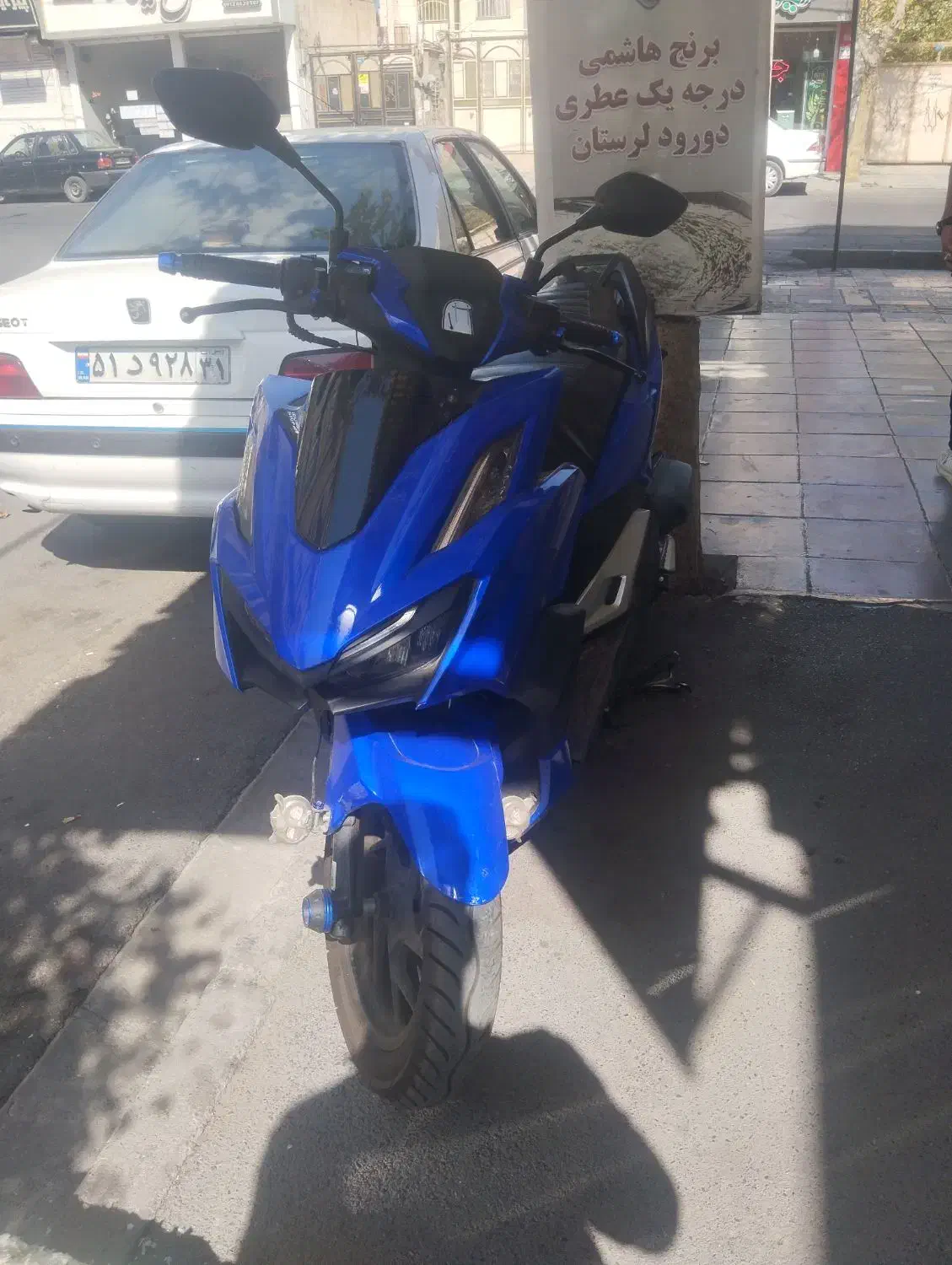 واریو ۱۶۰ آب خنک هانی(رهرو)|موتورسیکلت|اندیشه, اندیشه فاز ۱|دیوار