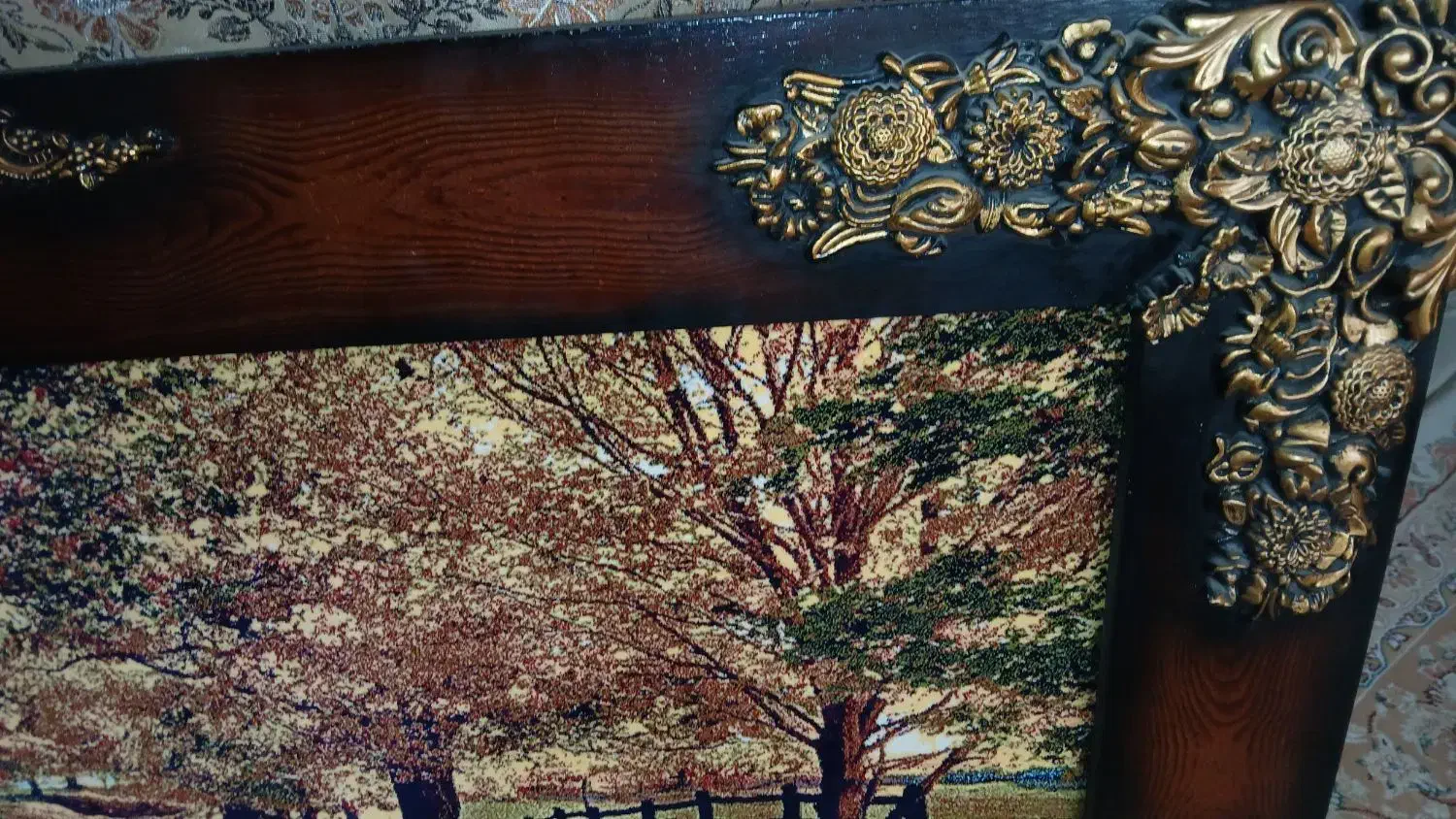 قاب فرش|تابلو فرش|اصفهان, پروین|دیوار