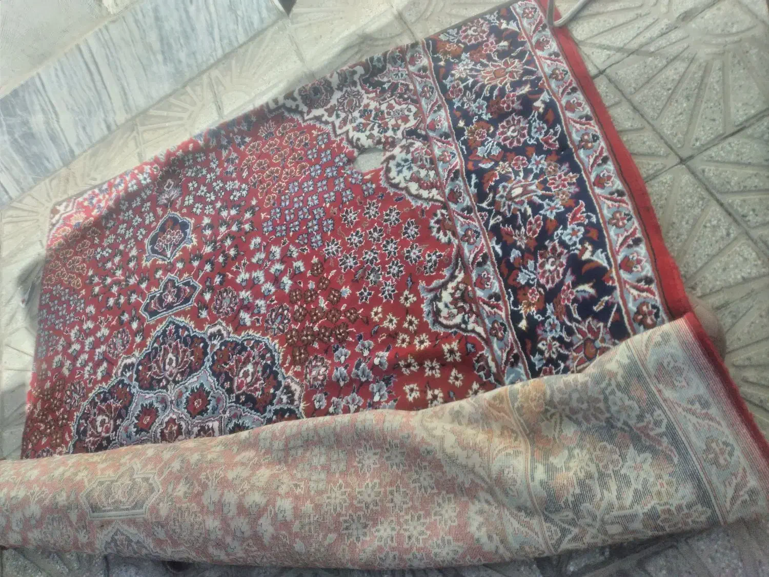 نصفه فرش|فرش|بروجرد, |دیوار