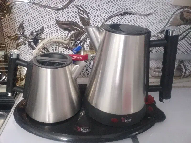 چای ساز شیک .اصلا استفاده نشده جنس استیل|سماور، چای‌ساز، قهوه‌ساز|پاکدشت, پاکدشت (مامازند)|دیوار
