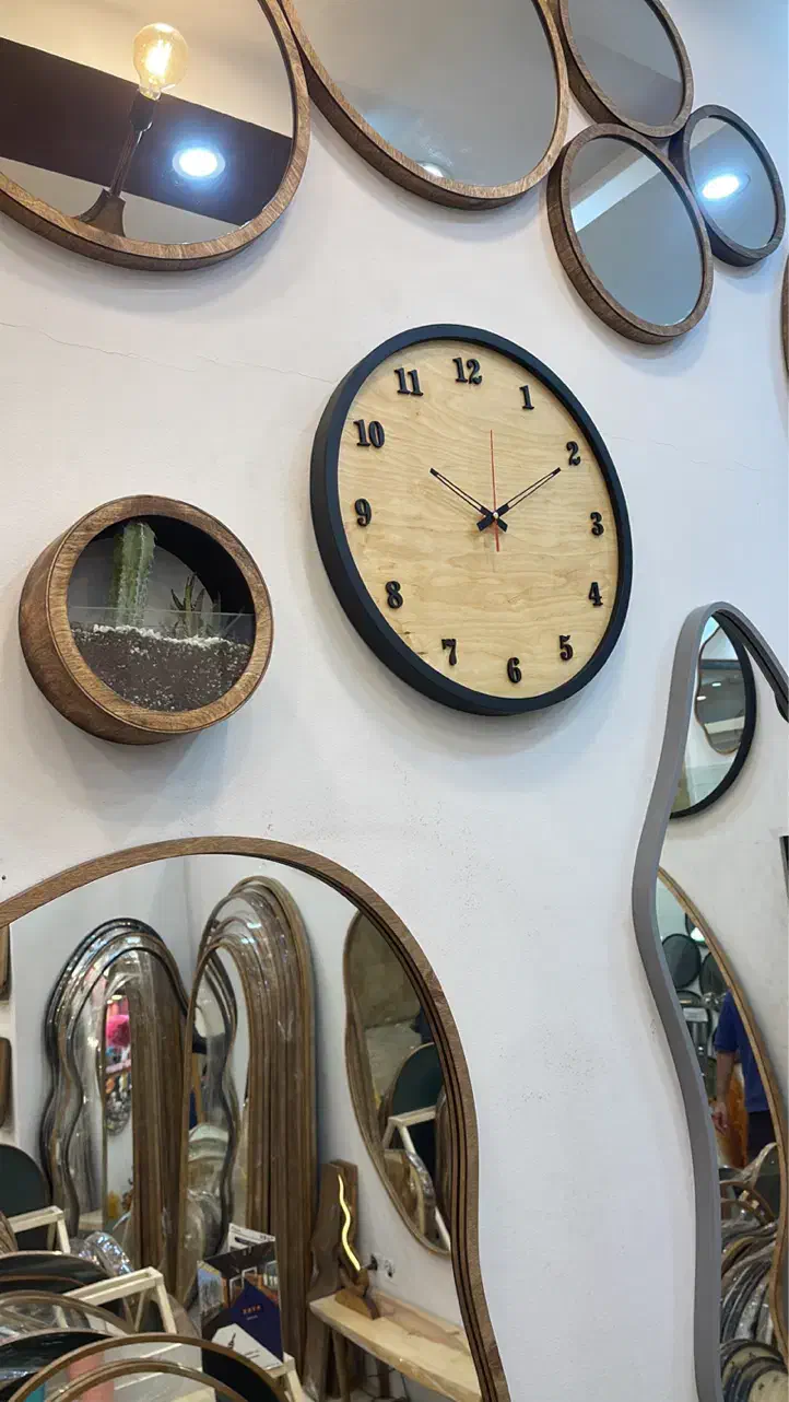 ساعت دیواری چوبی|ساعت دیواری و تزئینی|تهران, سازمان برنامه شمالی|دیوار