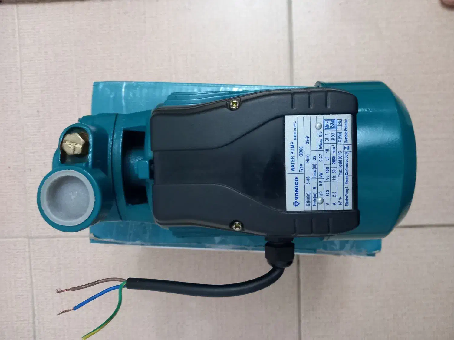 پمپ آب نیم اسب درحد نو|مصالح و تجهیزات ساختمان|رشت, حمیدیان|دیوار