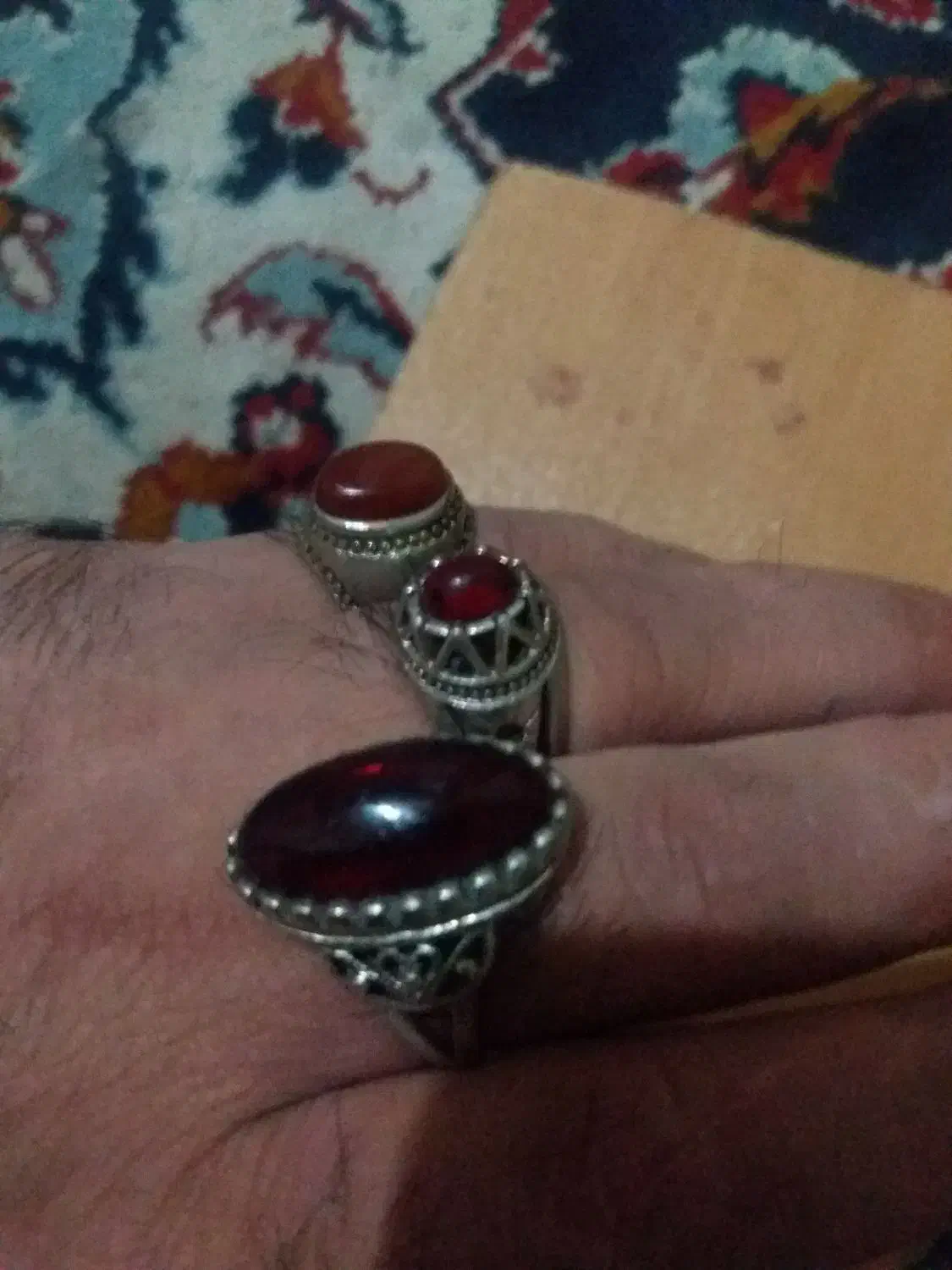 ۴عدد انگشتر|جواهرات|اسلام‌‌آباد غرب, |دیوار