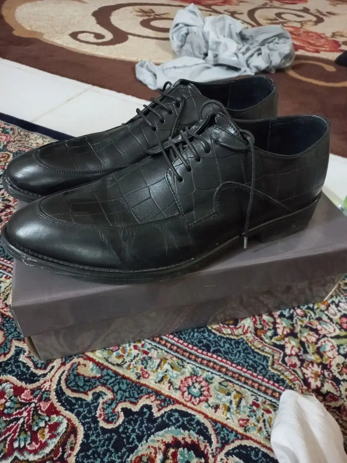 کفش چرمی|کیف، کفش، کمربند|مشهد, شفا|دیوار