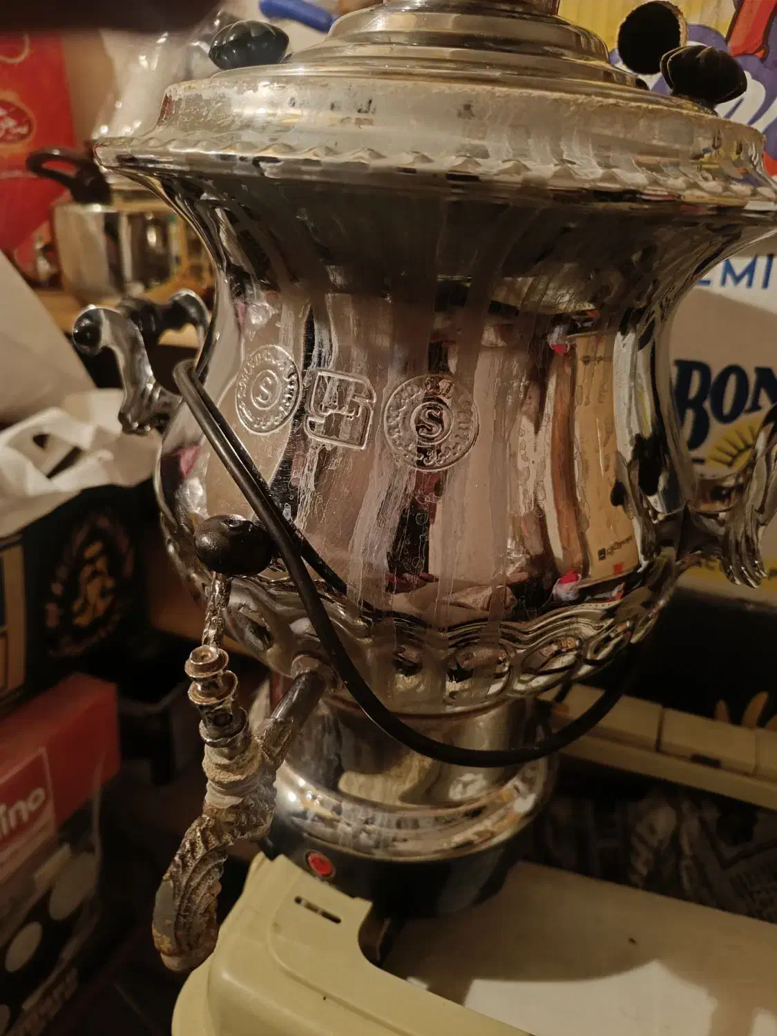 سماور برقی|سماور، چای‌ساز، قهوه‌ساز|کرج, باغستان|دیوار