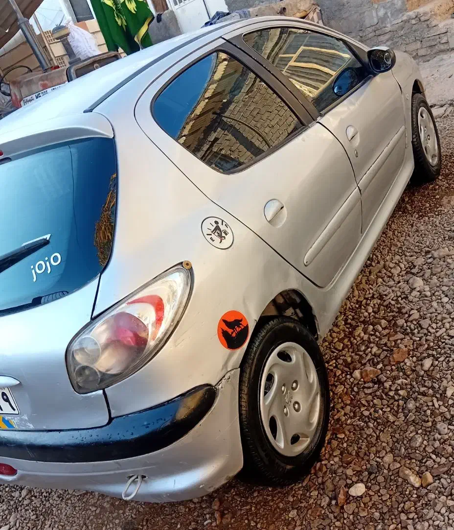 پژو206سالم تمیز|خودرو سواری و وانت|هرسین, |دیوار