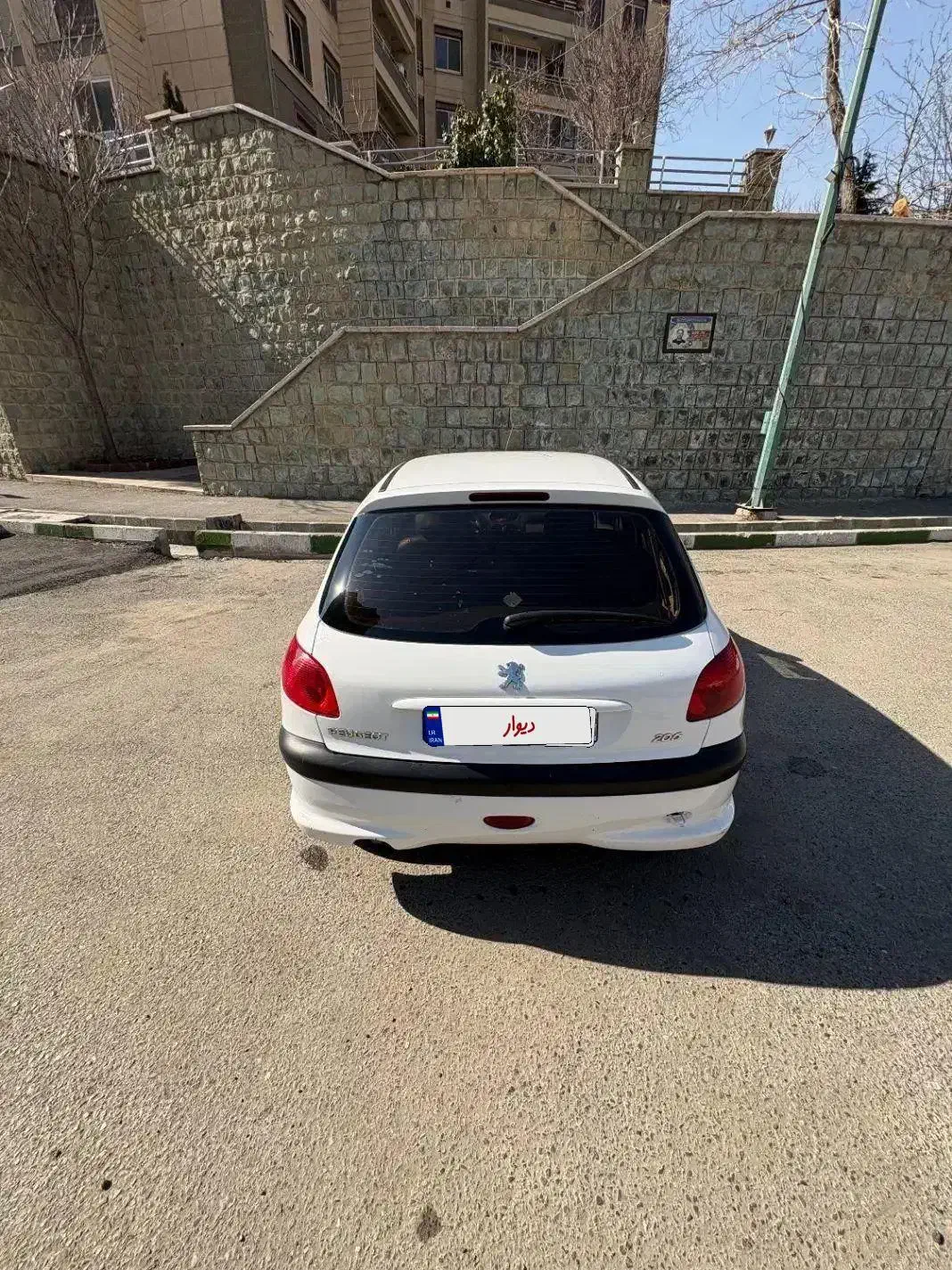 ۲۰۶ سفید ، تیپ ۵|خودرو سواری و وانت|تهران, مینی‌سیتی (شهرک نفت)|دیوار