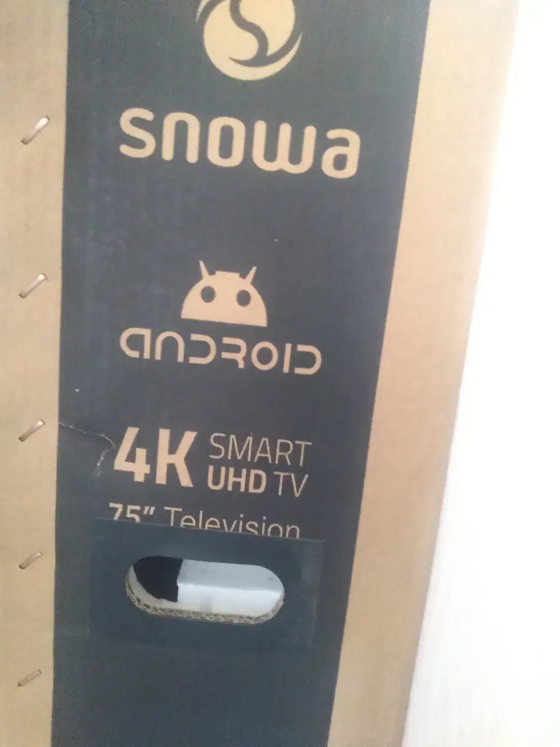 Tv snowa75|تلویزیون و پروژکتور|سمنان, |دیوار