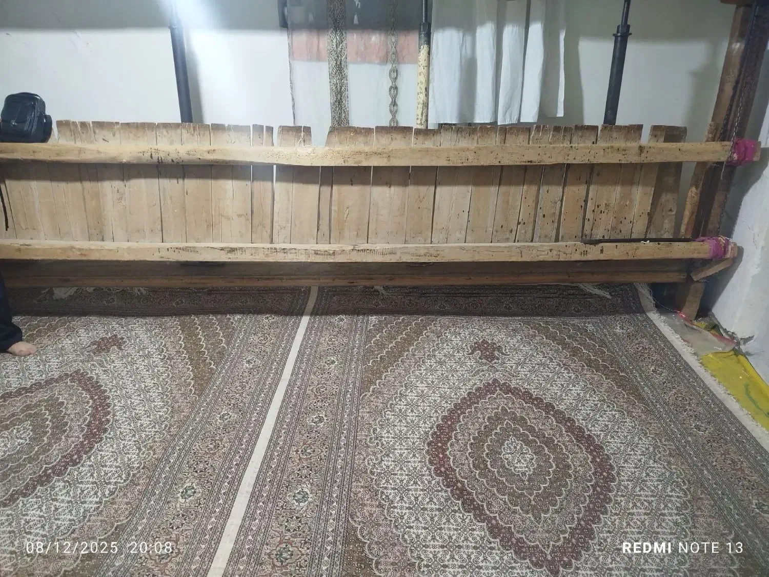 تک بوی بدون ایراد رج چهل تمام گلهاش ابریشم|فرش|تهران, فردوسی|دیوار