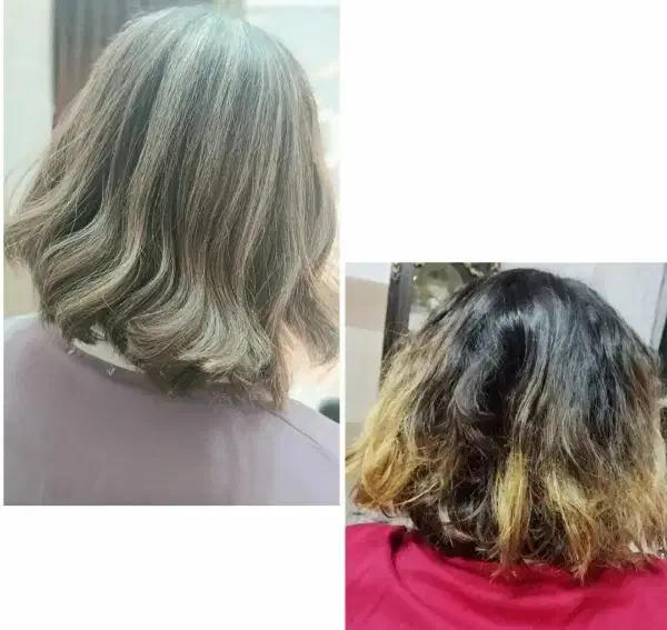 رنگ لایت فقط فقط هزینه مواد گرفت میشود|خدمات آرایشگری و زیبایی|برخوار, |دیوار