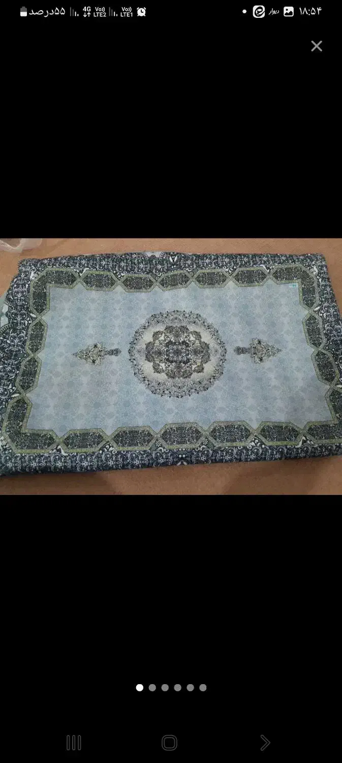 ۲جفت پشتی سرمه ای  نو|پشتی|قم, شهر قائم|دیوار