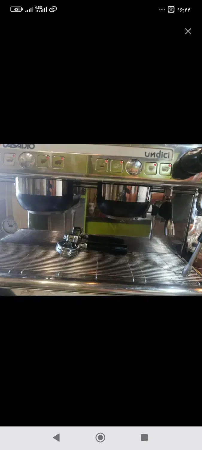 اسپرسوساز جیمبالی(کاسادیو)|ماشین‌آلات صنعتی|مشهد, ابوذر|دیوار