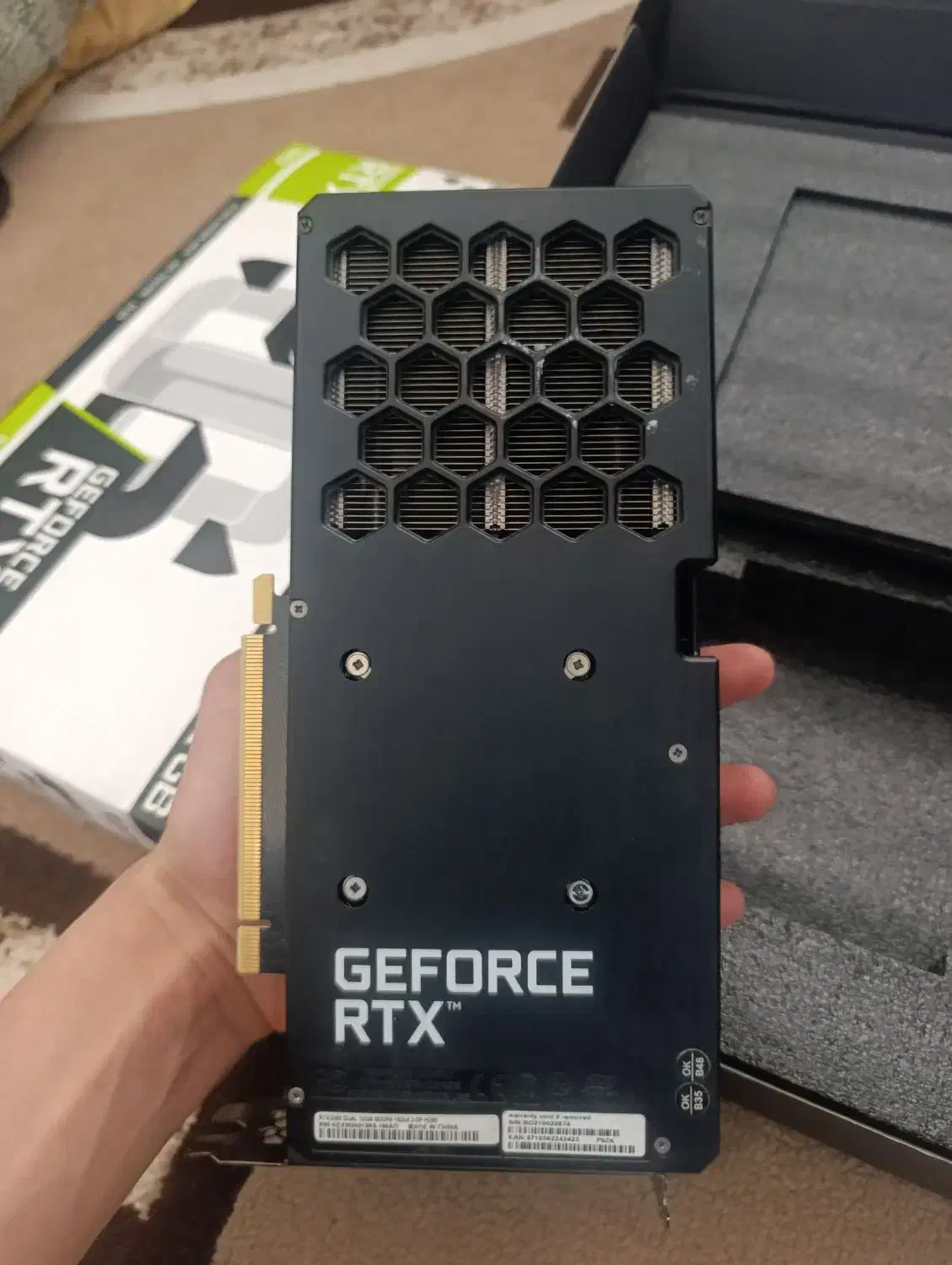 rtx3060 حافظه ۱۲ گیگ|قطعات و لوازم جانبی رایانه|آستارا, |دیوار