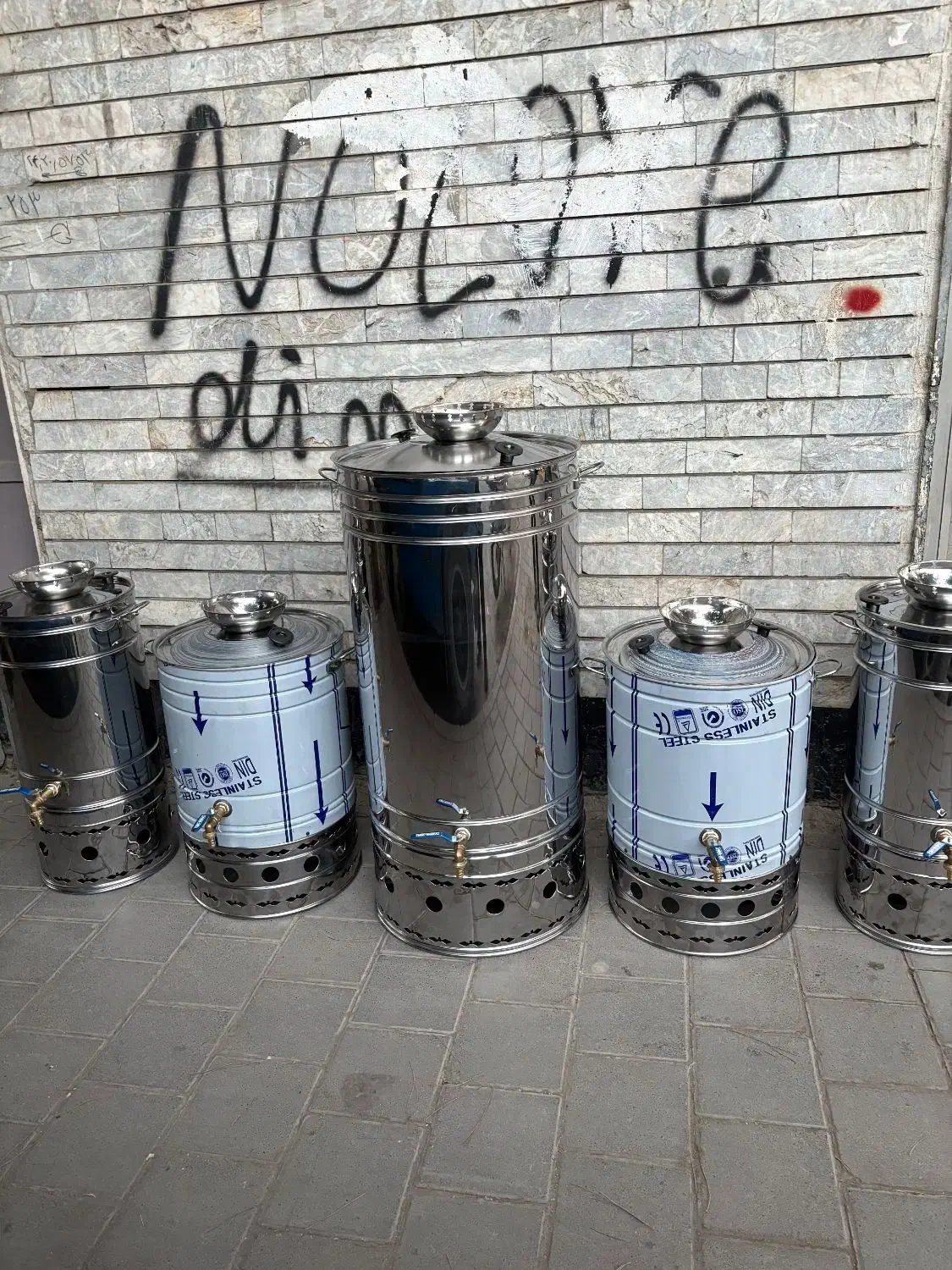 سماور گازی مجلسی ضخیم تا ۳۵۰ لیتری هییتی|سماور، چایساز، قهوهساز|مشهد, پورسینا|دیوار