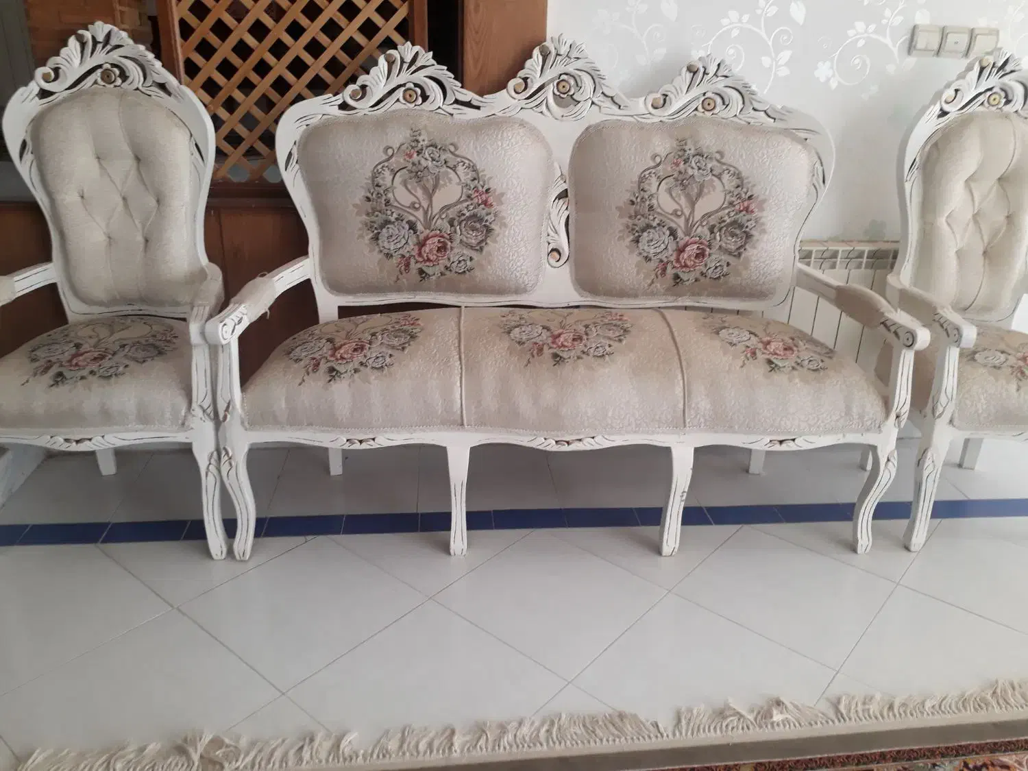 مبلمان سلطنتی|مبلمان خانگی و میز عسلی|فردوس (خراسان), |دیوار