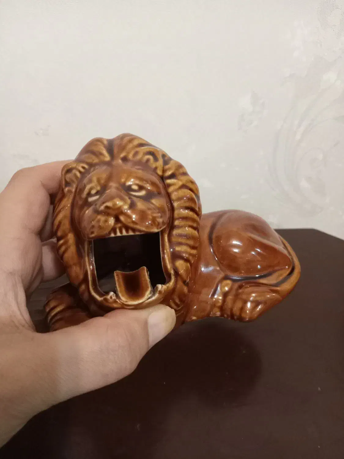 مجسمه سفالی قدیمی|کلکسیون اشیاء عتیقه|مشگین شهر, |دیوار