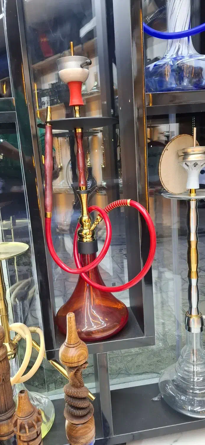 قلیان برنج توپر مدل مونیخ و نیویورک|صنایع دستی و سایر لوازم تزئینی|اسلام‌شهر, شهرک واوان|دیوار