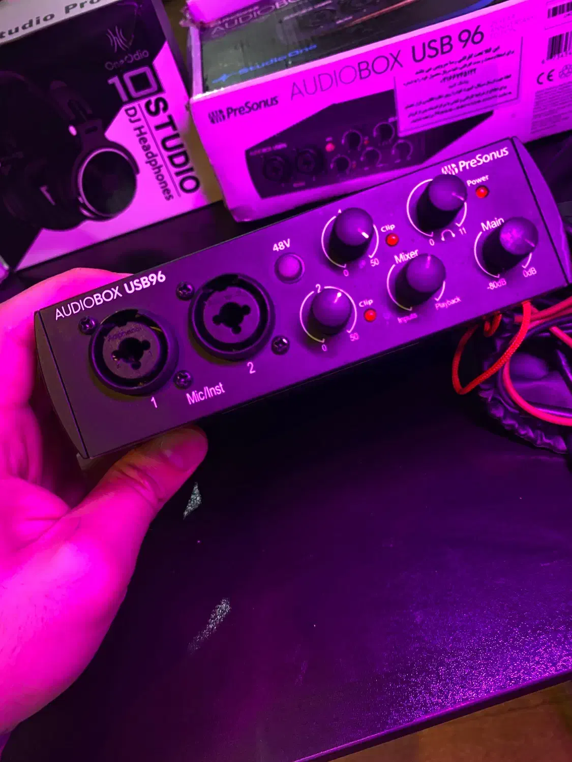 کارت صدا audio box usb96 usa|صوتی و تصویری|رشت, گلسار|دیوار