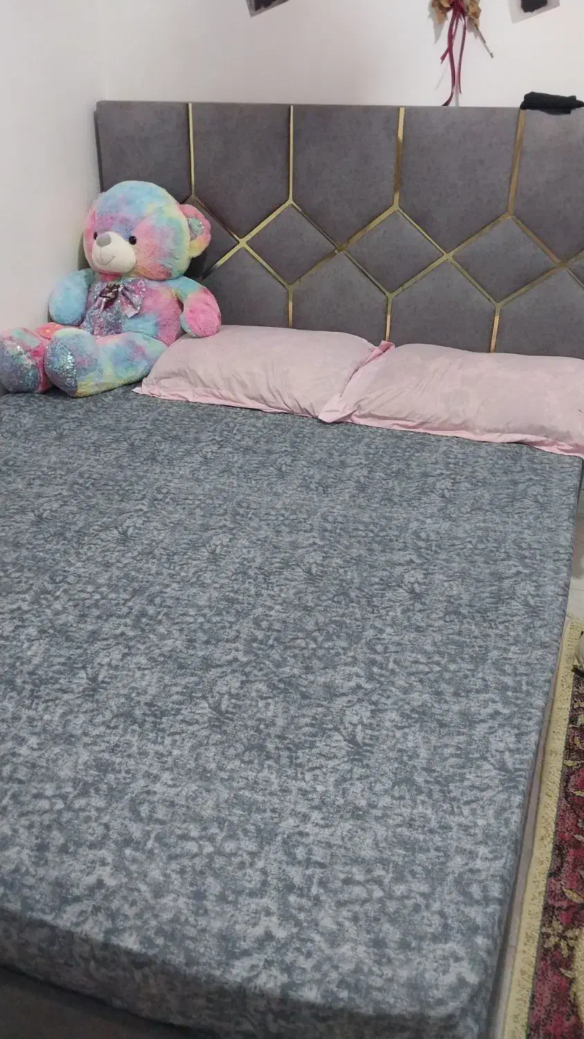 سرویس خواب کامل دو نفره|تخت و سرویس خواب|خمام, |دیوار