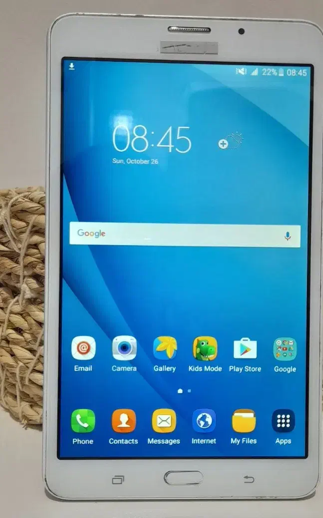 تبلت سامسونگ  همراه با جعبه (خیابان هفت تیر)|تبلت|تهران, سهروردی|دیوار