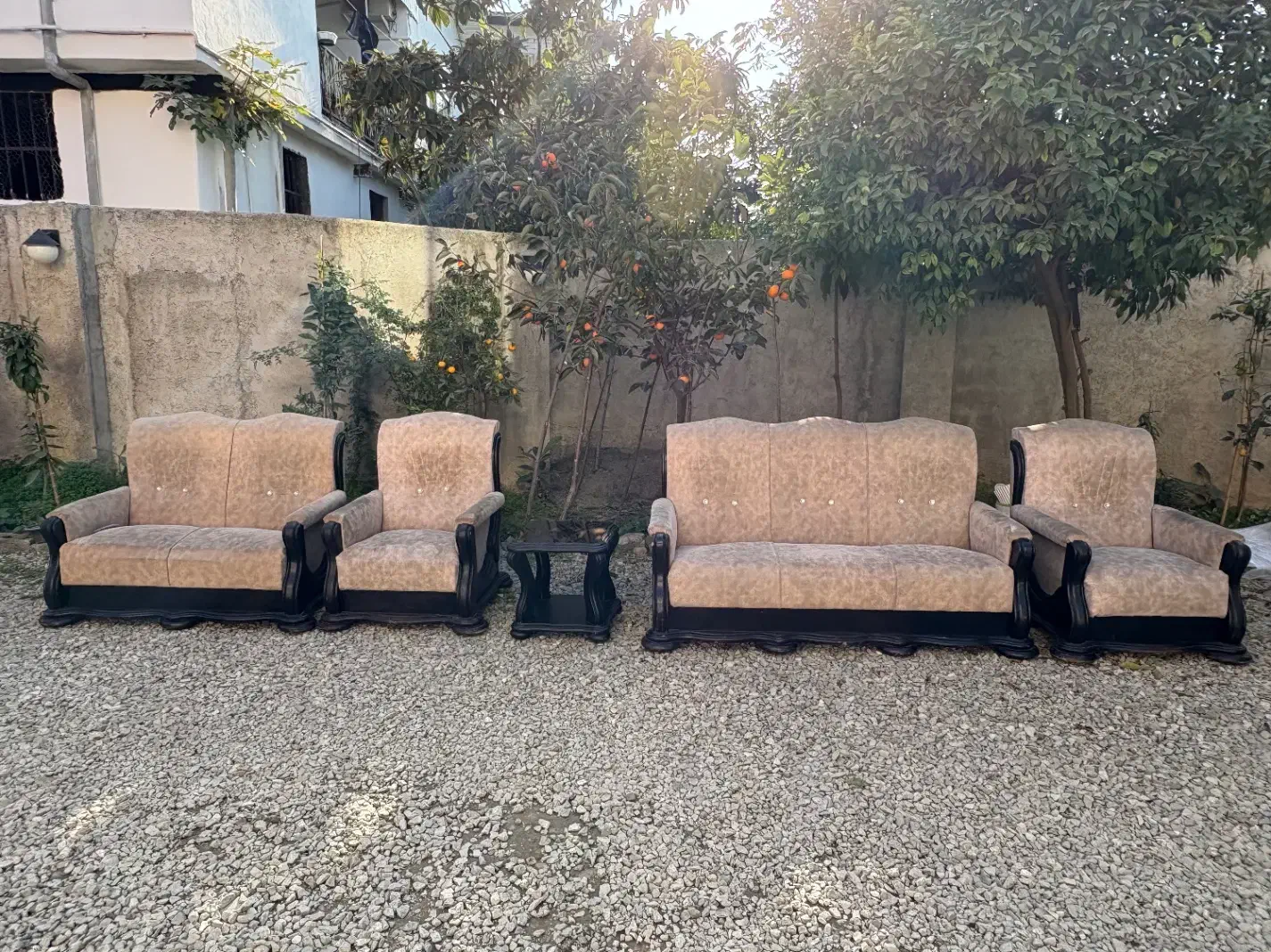 فروش سرویس مبل ۷ نفره همراه بوفه و جا کفشی|مبلمان خانگی و میز عسلی|تنکابن, |دیوار