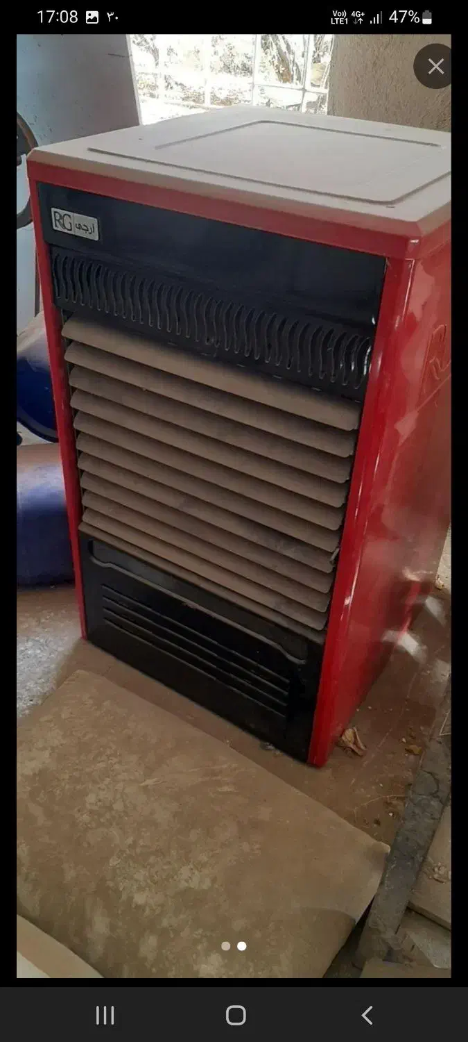 هیتر گازی بزرگ ارجی|بخاری، هیتر، شومینه|یزد, |دیوار