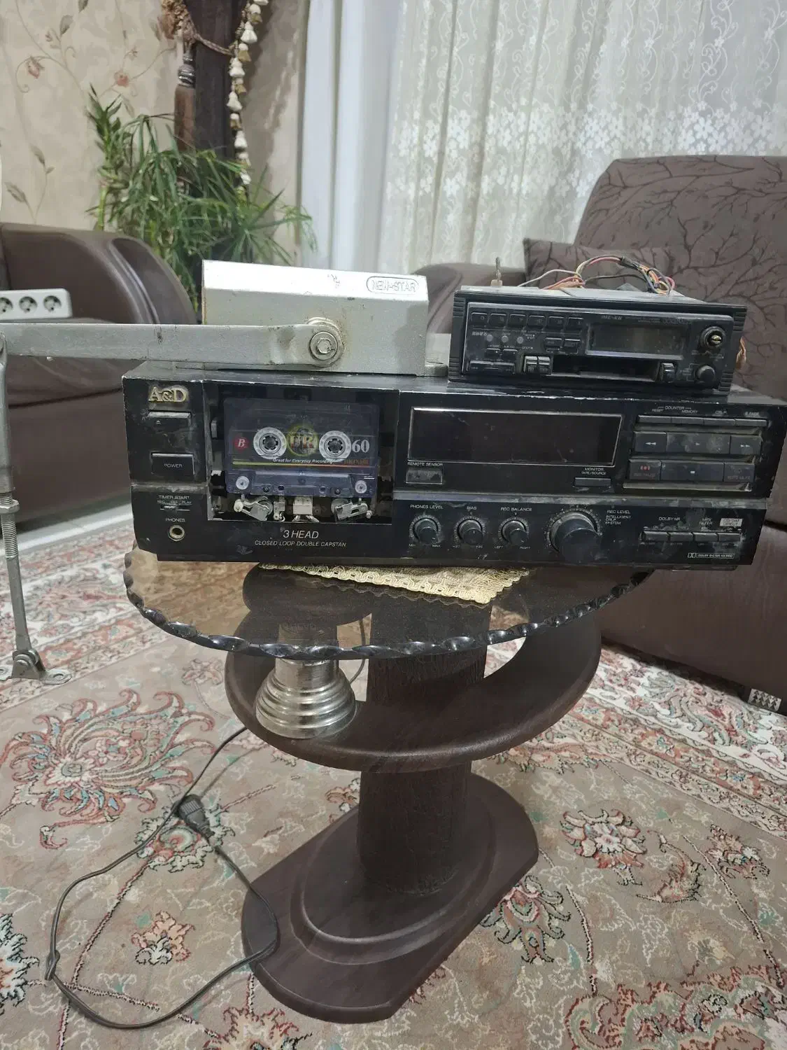 پخش قدیمی ماشین تویتایی ویک آرام بندودک|صوتی و تصویری|لنجان, |دیوار